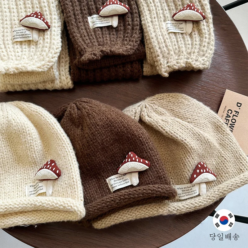 Same day shipping winter hat + neckline set