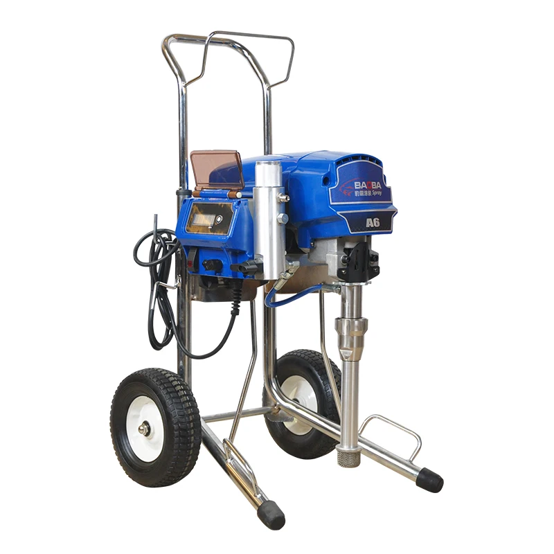 2 in 1 Airless Spraying Putty Machine with Brushless Motor Spray Gun 3800W Paint Sprayer Painting Machine Tool 220V