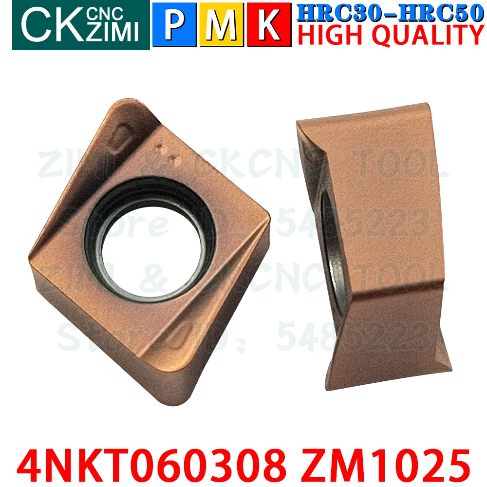 4NKT060308 ZM1025 4NKT 060308 ZM1025 إدراج كربيد طحن سريع تغذية إدراج أدوات CNC مخرطة معدنية ميكانيكية أدوات طحن قابلة للفهرسة