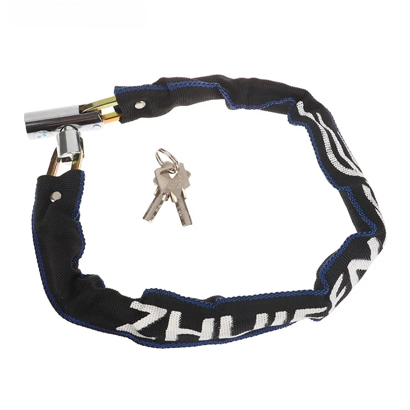 AliExpress 60CM Heavy Duty Bike Chain Lock, Anti-Theft Safety Lock for Mountain Bike, Road Bike, Motorcycle, Scooter, with Key