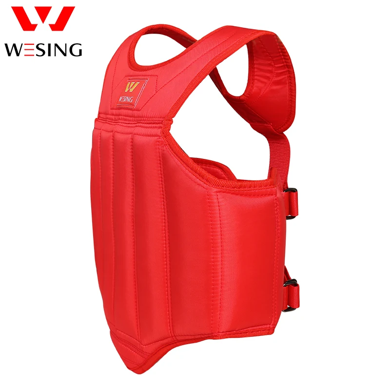 Wesing Sanda Chest Guard MMA Protector Body Wushu Chest Guard Martial Arts Protective Gears