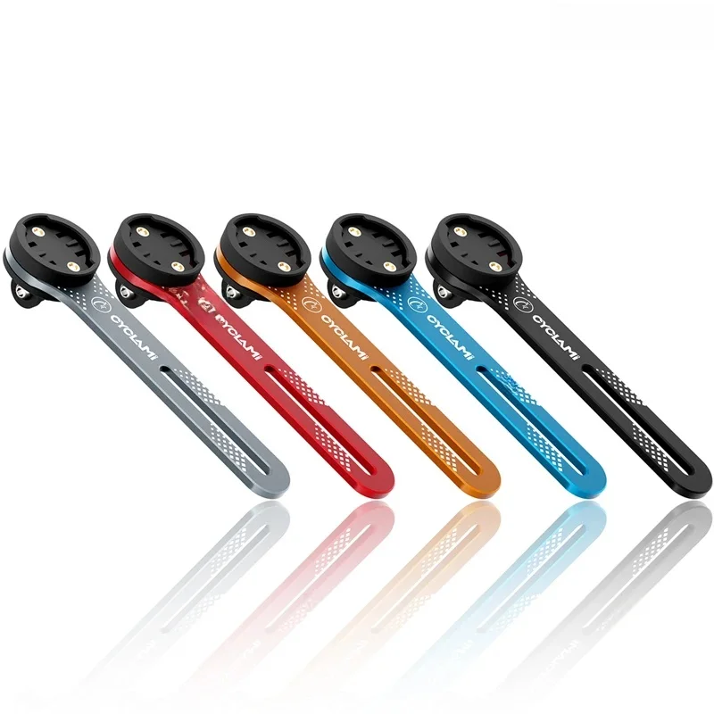 AliExpress CYCLAMI Bike Computer Mount Aluminium Alloy Double-sided MTB Road GPS Headlight Holder Bracket For GARMIN XOSS IGPSPORT Bicycle