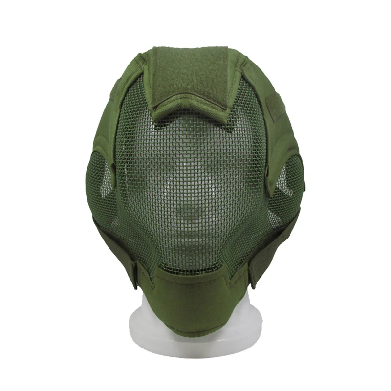 Sombrero de juego CS para hombre y mujer, máscara de malla de ataque de cara completa, casco de llamada de servicio, Airsoft V6, Unisex