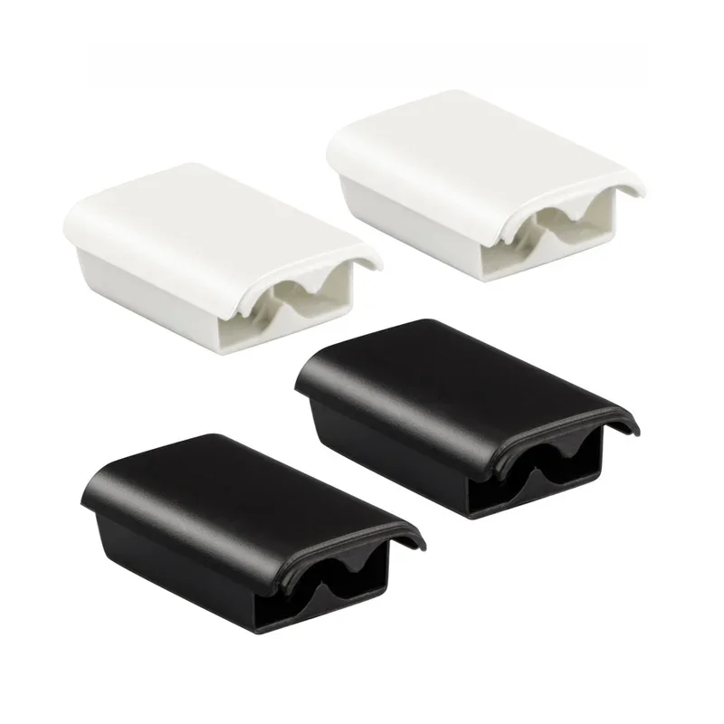 Pour Xbox 360 contrôleur sans fil boîtier de batterie couvercle de remplacement pour Xbox360 manette de jeu Joystick AA batterie couverture arrière accessoires