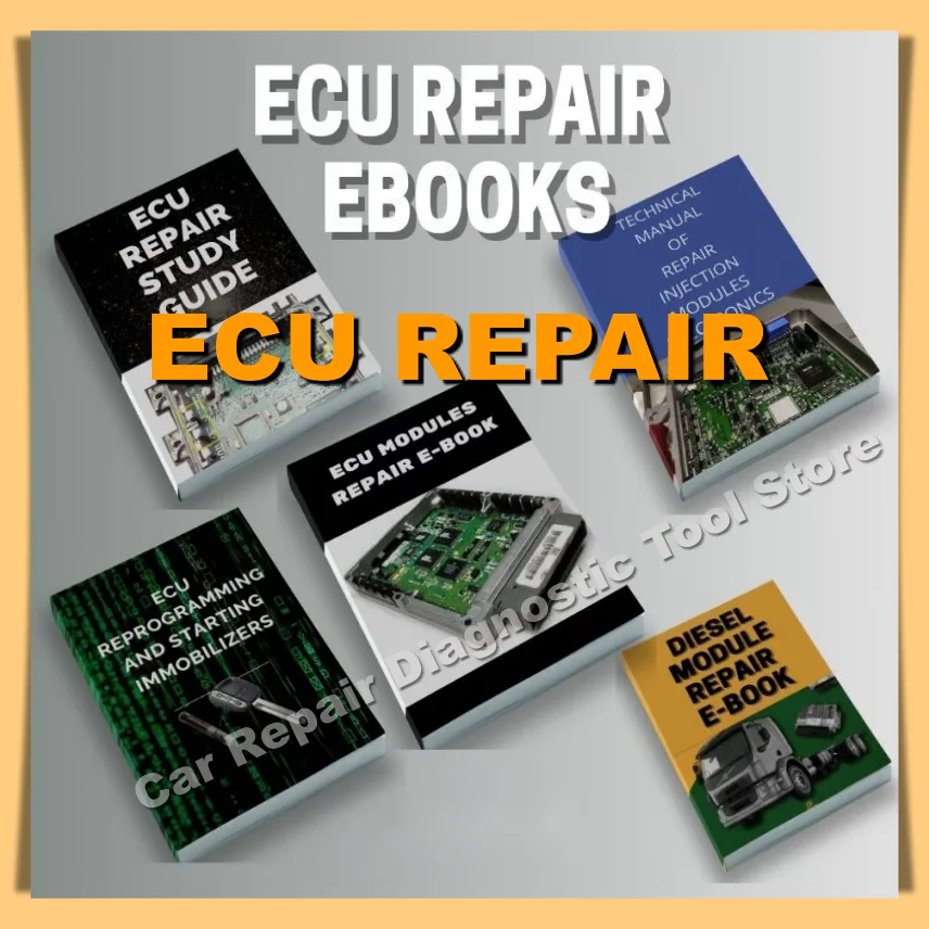 

ECU Repair Course Study Manual English Ebook Study Guide for New Beginner ECU Module PDF Files 24h Email Sent