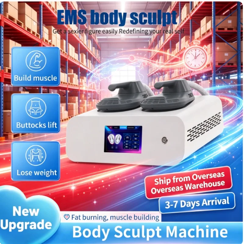 6500W Myoslim Muscle Stimulator RF Body Sculpting Myoslim NEW Portable Machine Slimming Weight Lose Electromagnetic