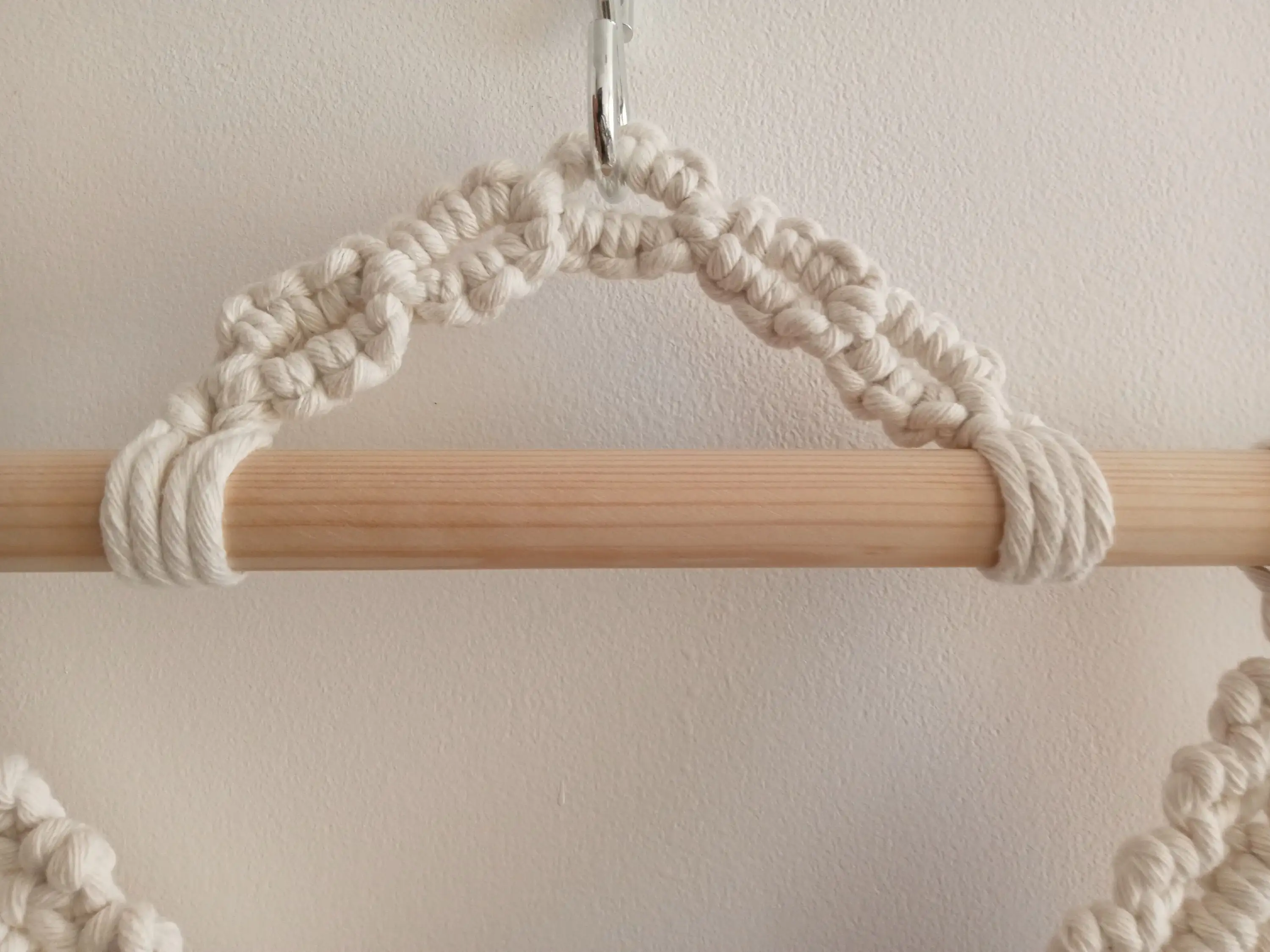 شماعات نباتات مكرمية يدوية الصنع ، سرير زهور مزدوج ، ديكور كبير ، شرفة ، شرفة ، منزل ، حديقة ، زهور ، مشغولات يدوية الصنع