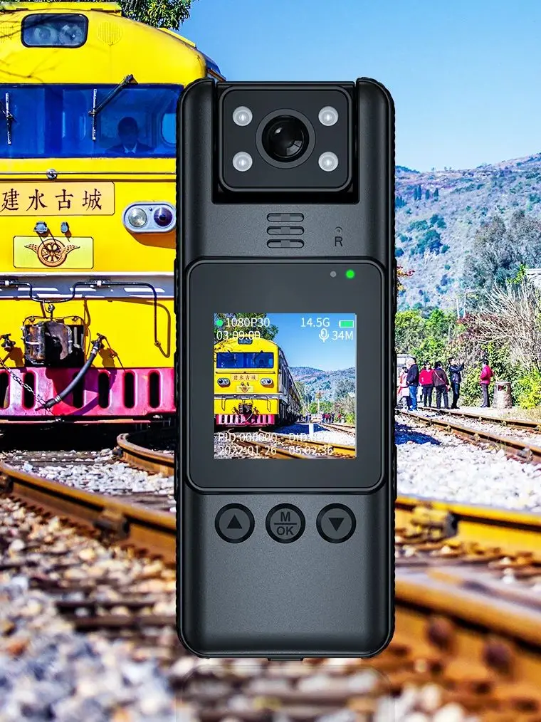 

180 Body Mounted Rotatable Mini Body Camera Full HD 1080P Small Portable Night Vision camera