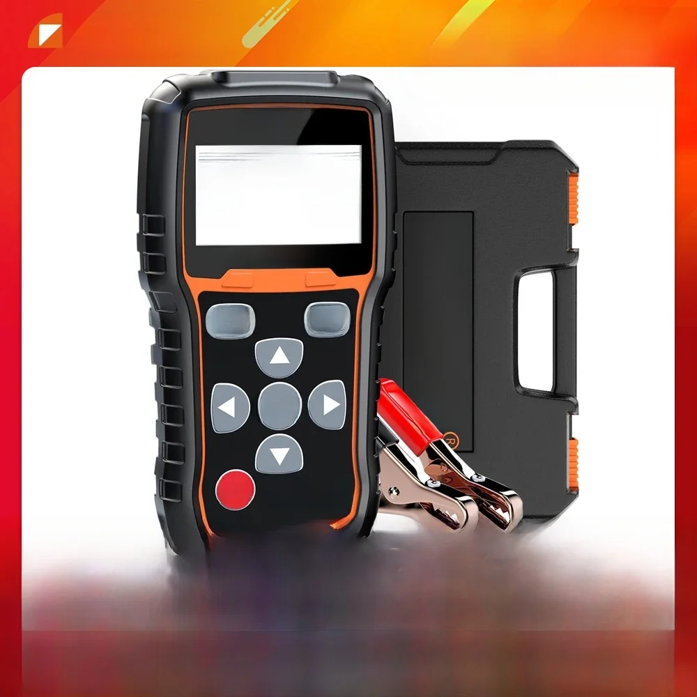 Foxwell BT705 Car Battery Health Analyzer 12V 24V Cranking Charging System Test for Heavy Duty 100-2000CCA Battery Load Tester