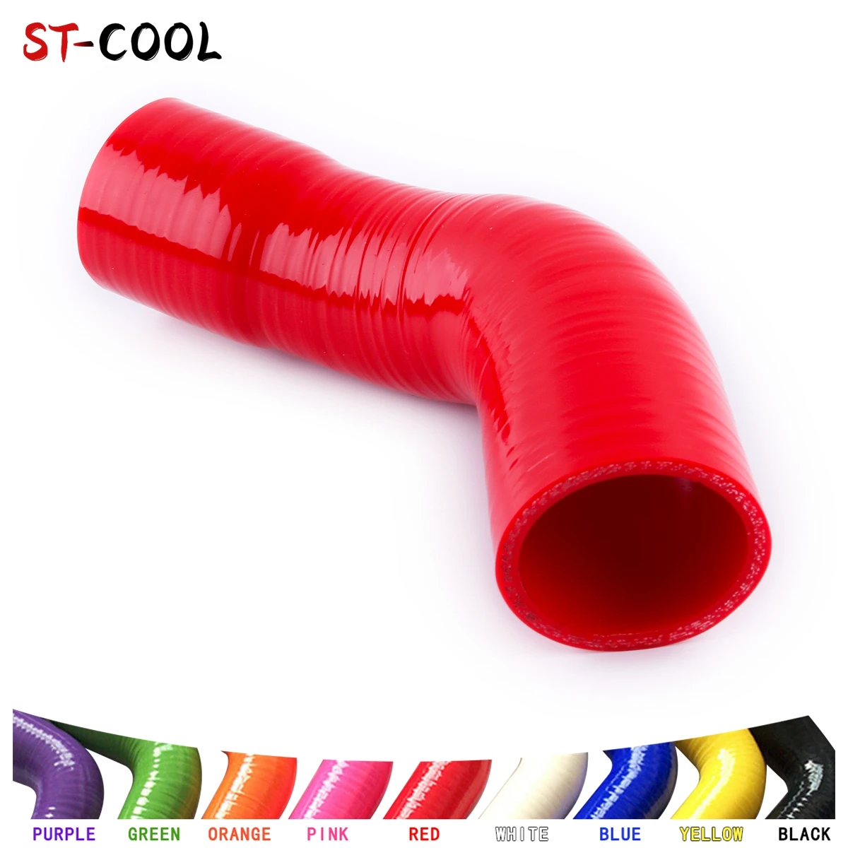 

For Mini R56 Cooper 1.6D R55 Upper Turbo To Intercooler Hose Silicone Pipe Tube 1Pc 10 Colors