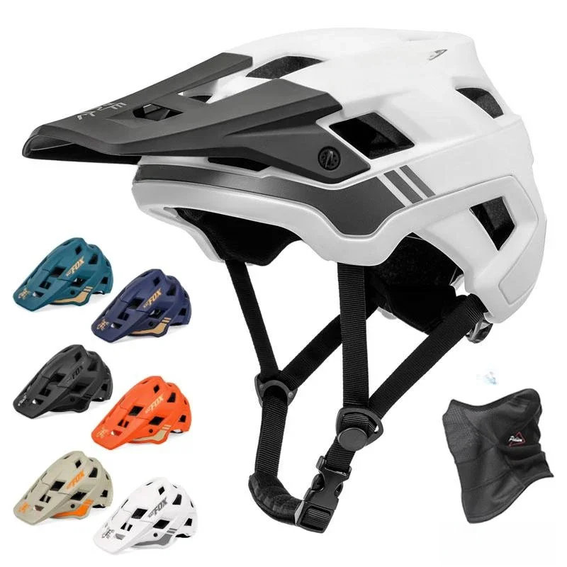 AliExpress BATFOX Bicycle Helmet mtb casco bike helmet safety white Integrally-molded mountain cycling helmet for men Women casco bicicleta