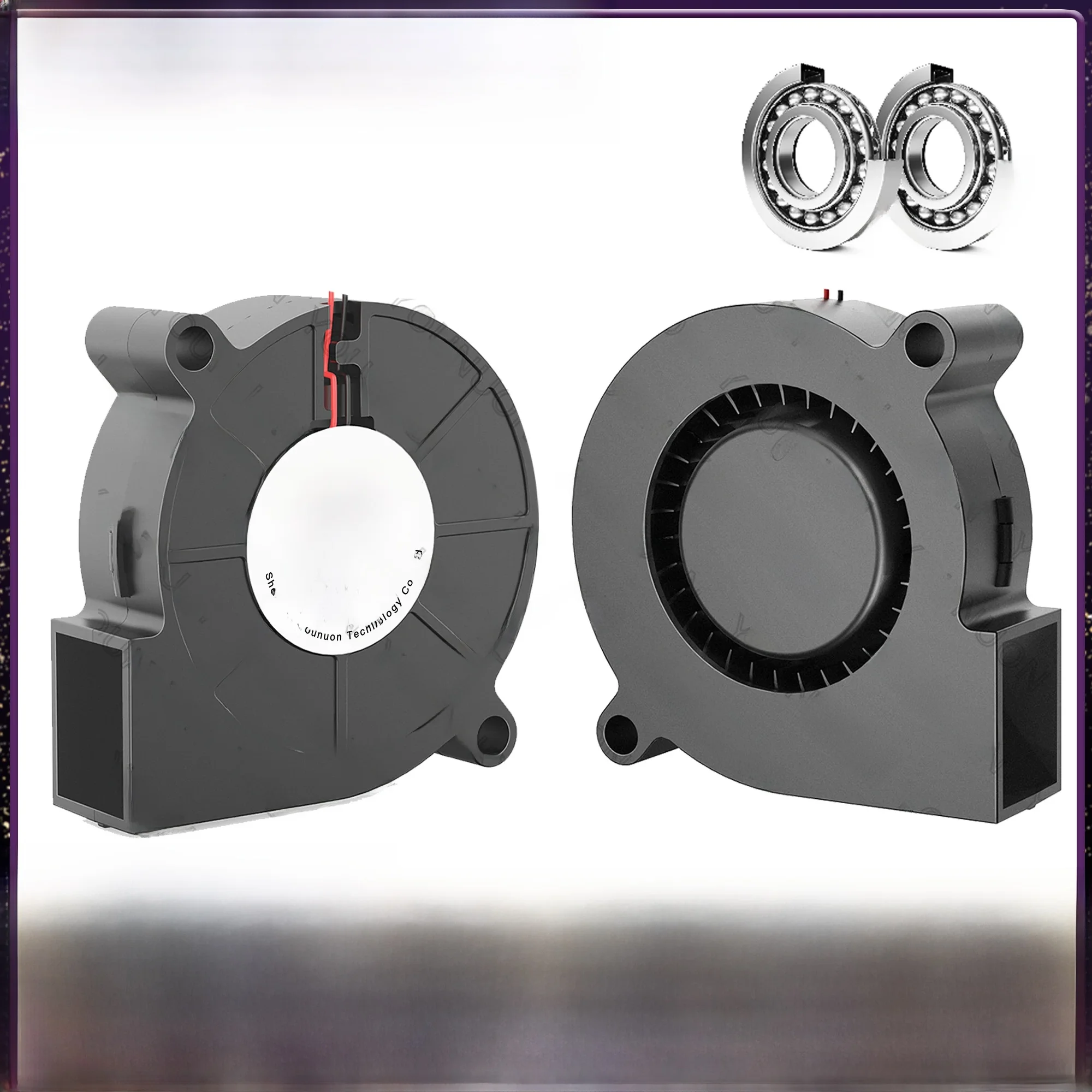 5015 50mm DC 24V 12V 5V 2Pin Podwójne Łożysko Kulkowe/Tulejowe Bezszczotkowy Wentylator Turbinowy Chłodzący 50mm x 15mm Wentylator Chłodzący — zdjęcie produktu 7