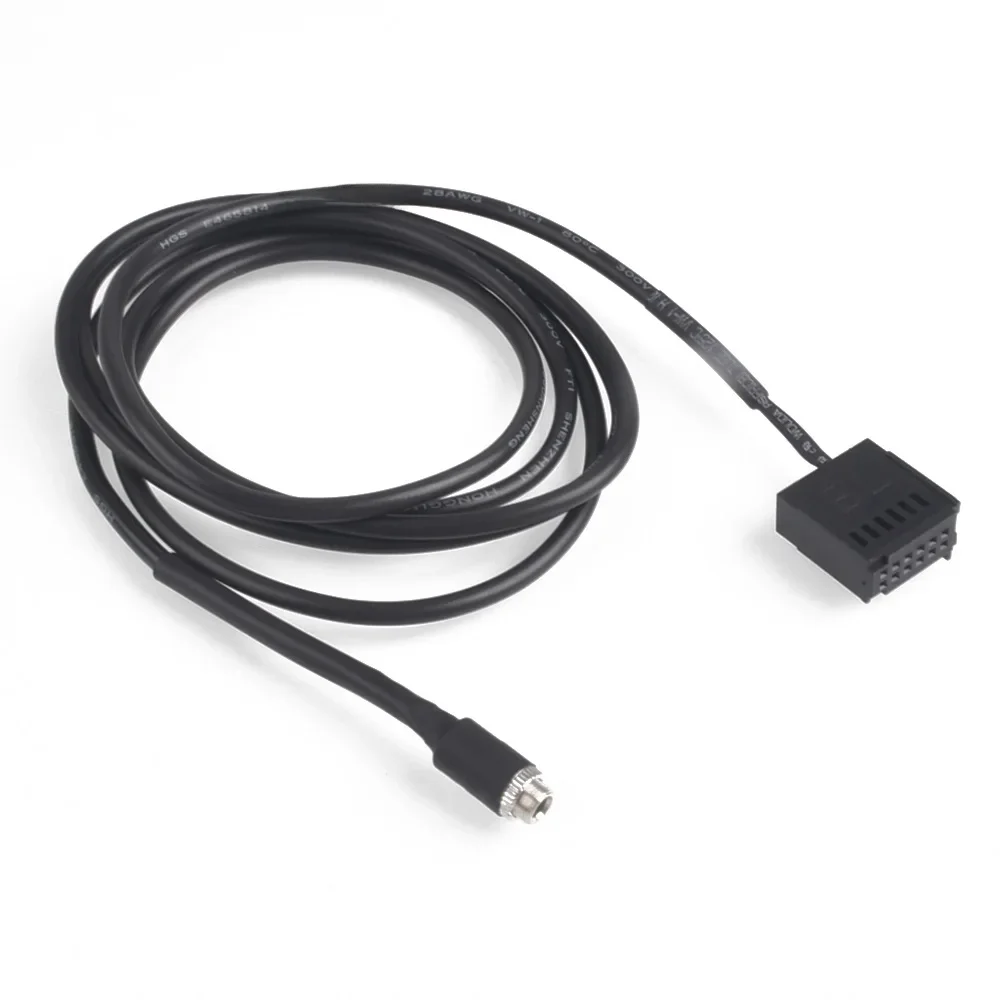 6000CD Kabel adaptera wejścia AUX 3,5 mm żeńskie gniazdo MP3 Telefon komórkowy dla Ford Focus Fiesta Mondeo dla Galaxy — zdjęcie 2