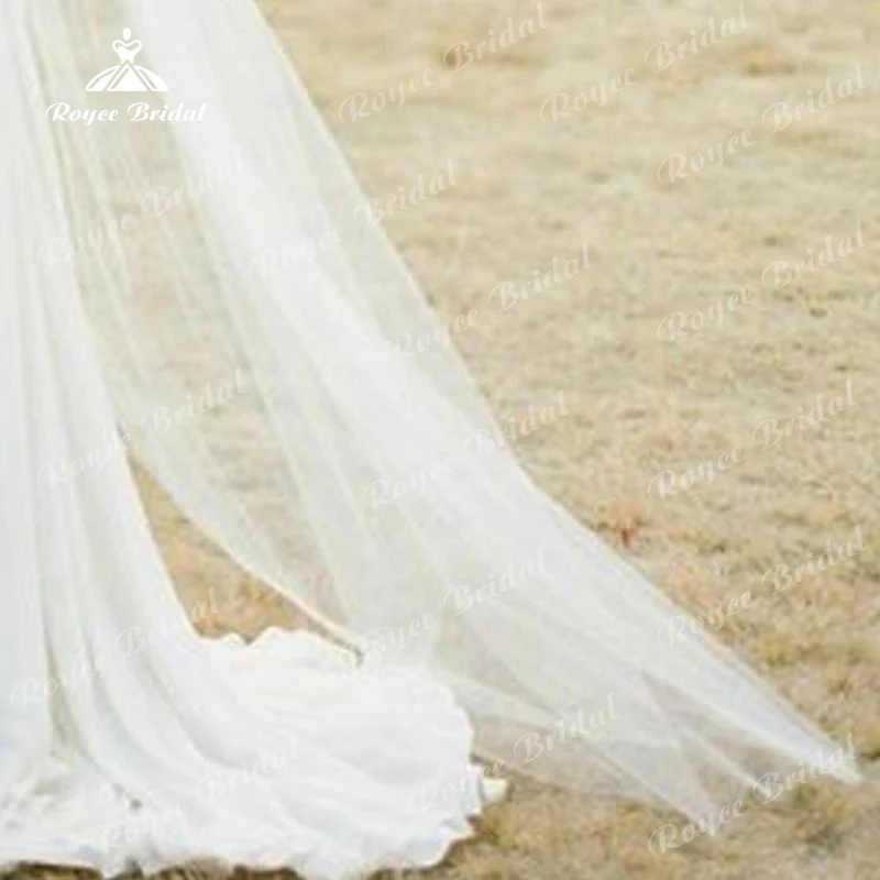 Velos de novia de tul largo de una capa con peine, velo de novia Lvory blanco, accesorios de boda para novia