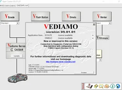 VEDIAMO 5.01.01 & Xentry 03.2022 (keygen ile)-Mercedes için tanı, J2534 tarama çevrimiçi teamviewer kurulumu için