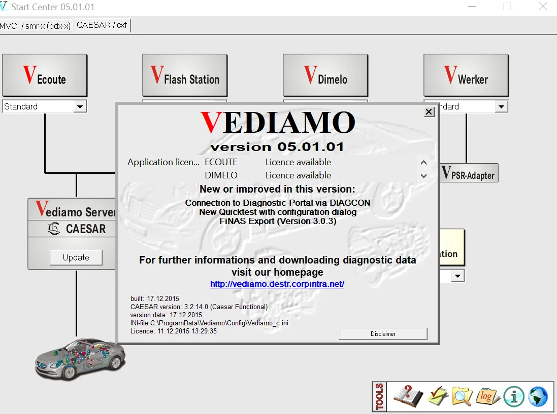 VEDIAMO 5.01.01 & Xentry 03.2022 (with keygen ) - Diagnosis for Mercedes, for J2534 Scan Online teamviewer install