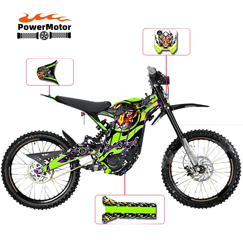 

About Surron Electric Bike Light Bee X S Decals For Sur Ron Ebike Motocross Complete Sticker Decoration Accessories Sticker Kit