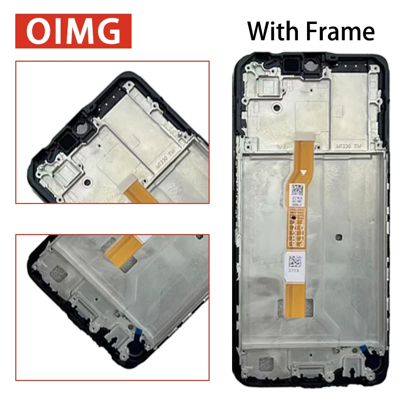 IPS For Vivo Y27s Display Touch Screen Digitizer Assembly For Vivo Y27 4G 5G LCD V2249 V2302 LCD Replacement Repair Parts