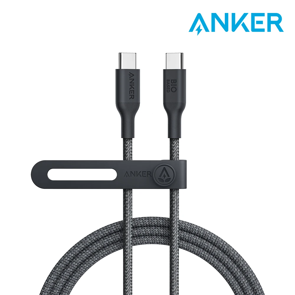 Anker Fsc Prevention Eco-Friendly Nylon USB C to C 140W Fast Charging Cable 90Cm/180Cm Black