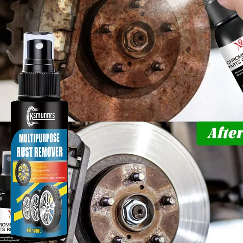 

Motorcycle cleaning Multi Purpose Rust Remover Spray Metal Surface Chrome Paint Car Maintenance Iron Powder Cleaning Super Rust