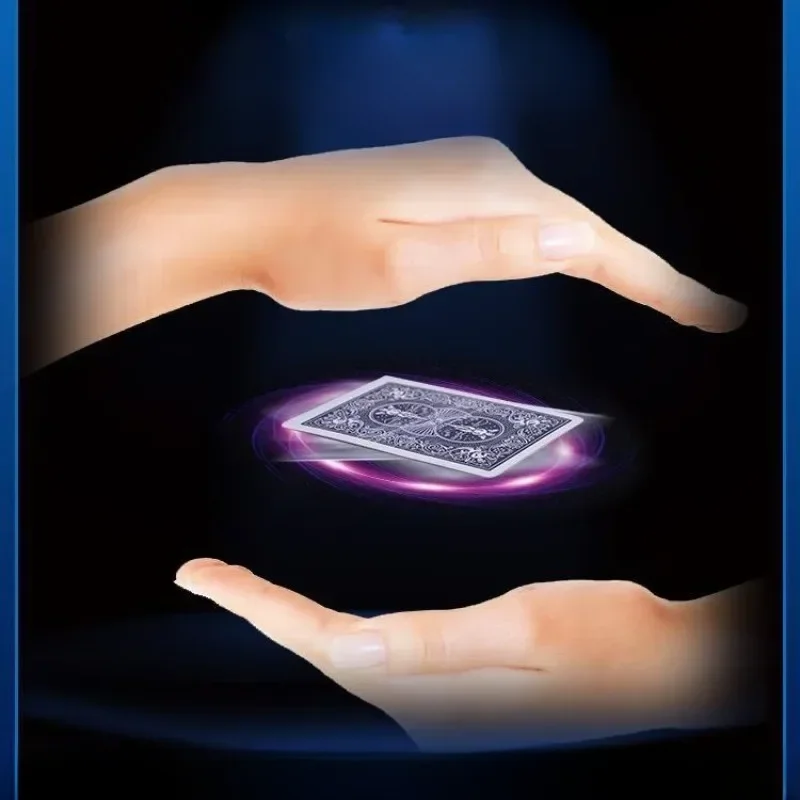 Anneaux de Poker volant éducatifs, cartes coulissantes, accessoires amusants pour spectacle de magie de rue pour débutants