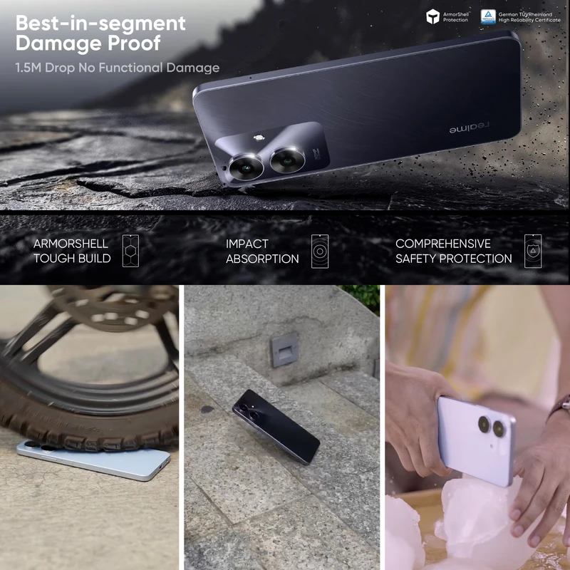 Realme Note 60 Dual SIM Voyage Blue 4GB RAM 256GB أسود/أزرق #5