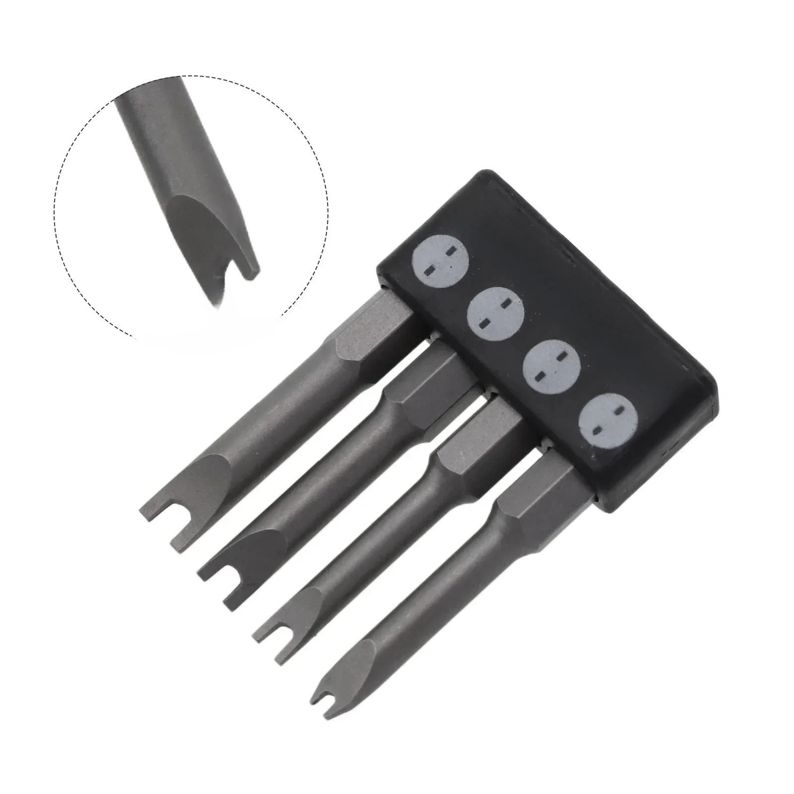 Embout de tournevis de forme spéciale, poignée ABS et métal, 3 points, type Y et type U, haute qualité, tout neuf, longueur 50mm, 6.35mm, 1,4 po