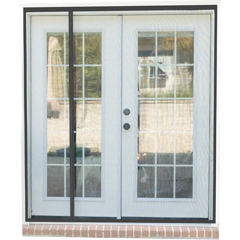 Magnetic Closure Screen Door,Heavy-Duty Magnetic Mesh Curtain for Sliding & French Doors,Self-Sealing Portable Patio Screen