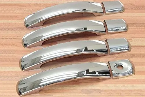 Couvercle de poignée de porte massage pour MONDEO III 3 | 2000-2007, garniture, extérieur, chrome, Det, Door Det, accessoire extérieur, carrosserie, acier inoxydable