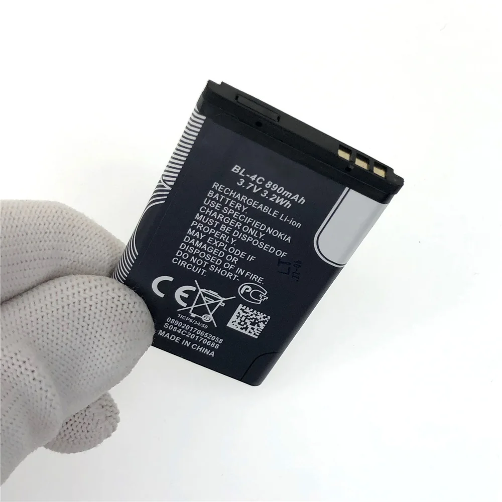 bl-4c for Nokia 6100 1202 1661 2220 2650 2690 5100 6101 6125 6131 6300 BL9205 BL4505 BL4510 BL6401 BL4501 BL6411 BL7301 Battery