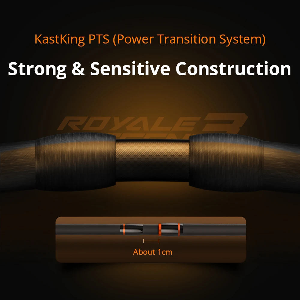 KastKing  Royale Legend III Carbon Spinning Fishing Rod with  1.98M,2.13M,2.18M,2.4M Baitcasting Rod for Bass Pike Fishing