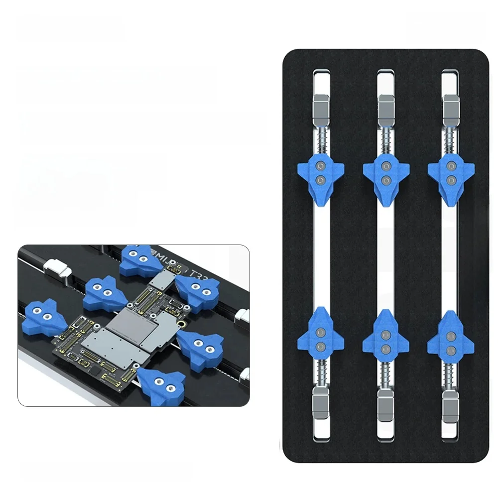 Mijing T33 Pro Multifunctionele Drie-assige Reparatie Armatuur voor Mobiele Telefoon Computer Moederbord PCB IC Reparatie Bevestigingsarmatuur Tool - afbeelding 2