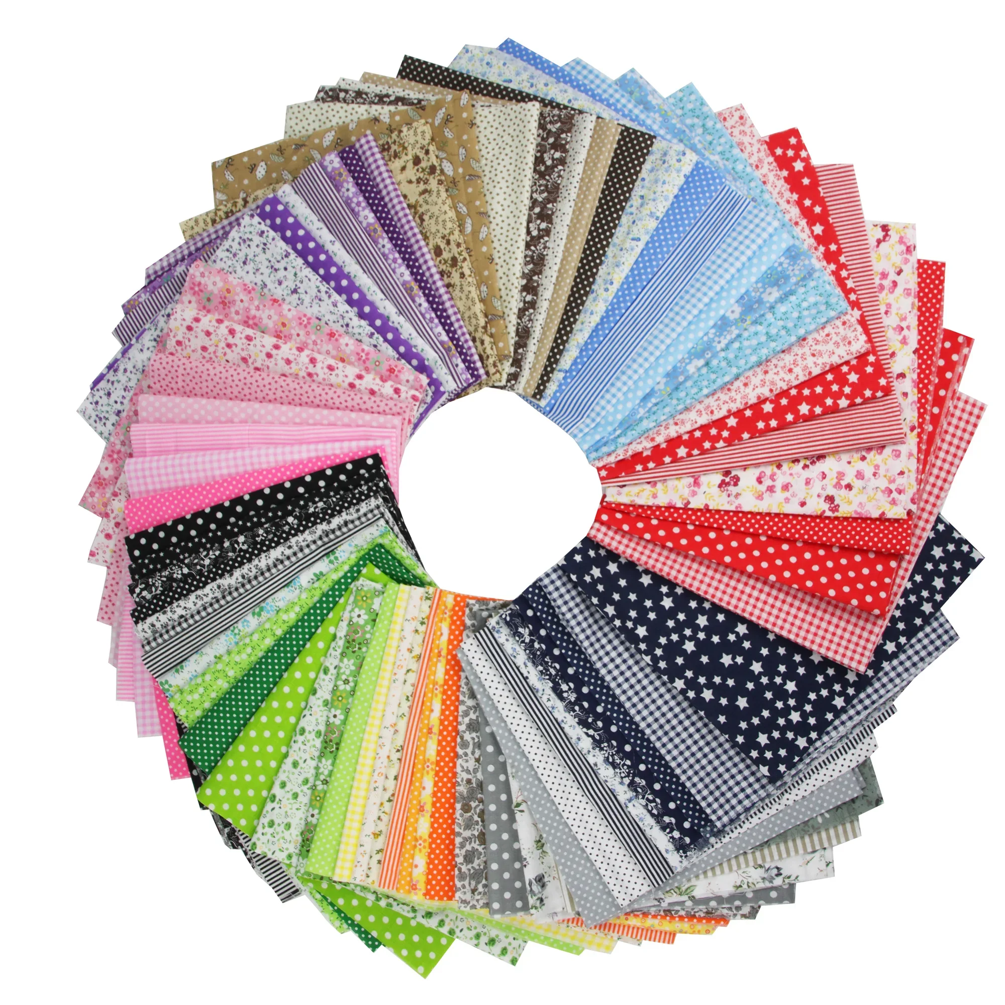 7 pièces 25x25cm/50x50cm carrés coton artisanat tissu tissus pour bricolage paquet Patchwork Quilting couture Scrapbooking Artcraft