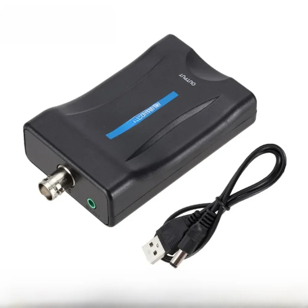 Konwerter wideo HD BNC do HDMI-kompatybilny wyświetlacz do Tv, pudełko detektor DVR interfejs Audio sygnału telewizyjnego z kablem USB — zdjęcie produktu 7