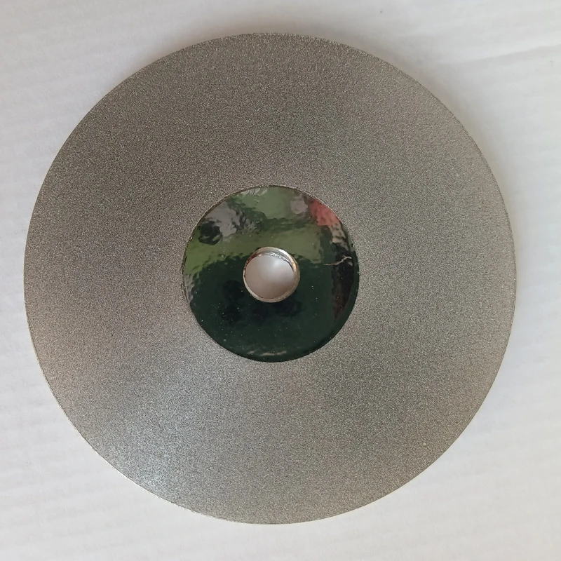 Doppelseitige Diamant-Schleifscheibe 4 Zoll 100x5x16mm Keramik-Edelstein-Legierung Rotierende Schleifwerkzeuge – Detail 3