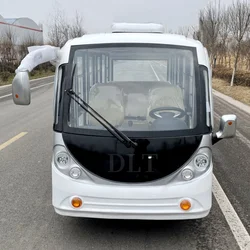 Manufacturer's New 8-Seat Electric Minibus Sightseeing Pick-Up City School Transportation Pick-Up Tourism Pure Electric City Bus