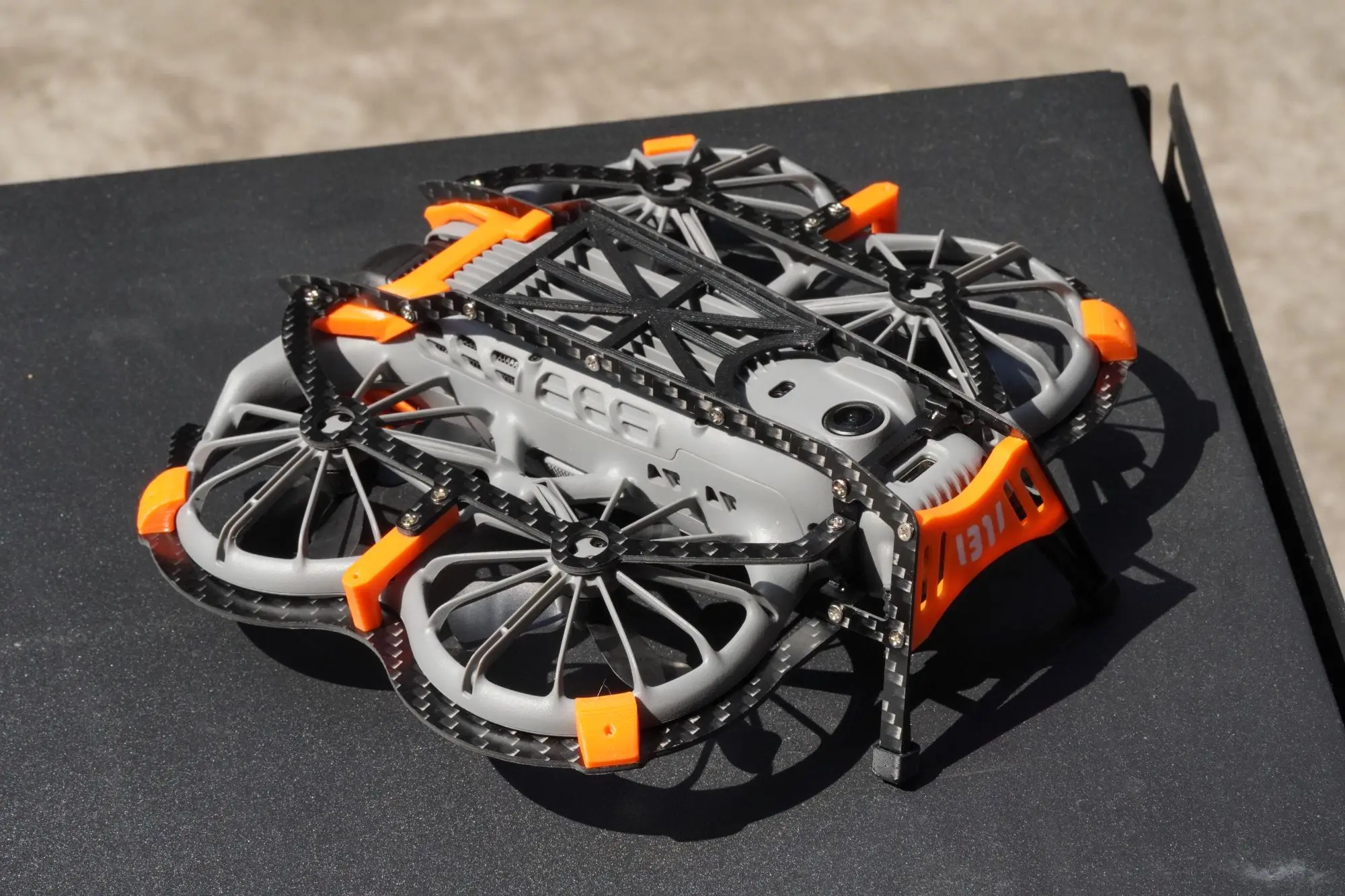 Neo 2 Drone Premium Carbon Fiber Protection Accessories Kit for DJI Neo 2 Ultra-Strong Material 360 Degree Protection - view 5