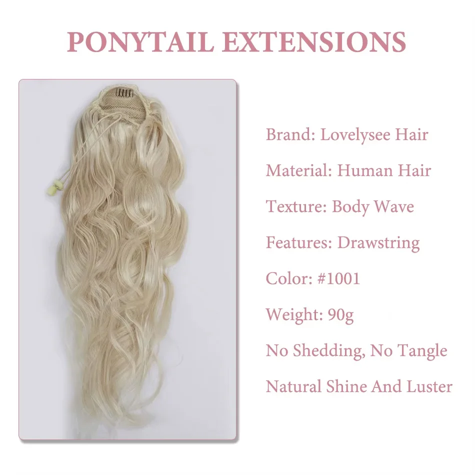 Thumbnail 2 - #45 Best Rated Human Hair Wrap Ponytails to Buy in 2026