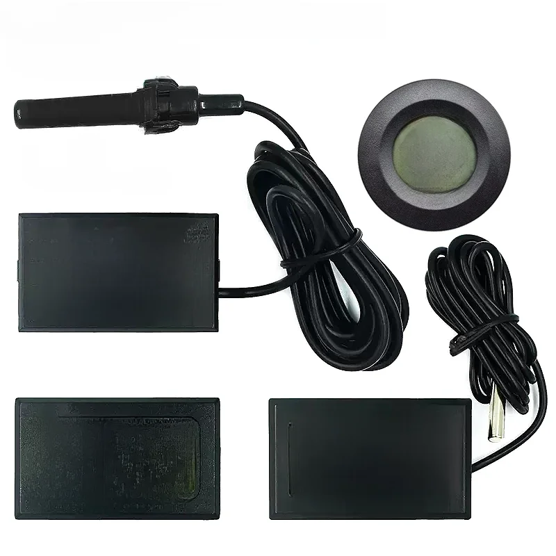 Mini termômetro digital LCD usado para temperatura do freezer - 50-110 ℃   termômetro de geladeira