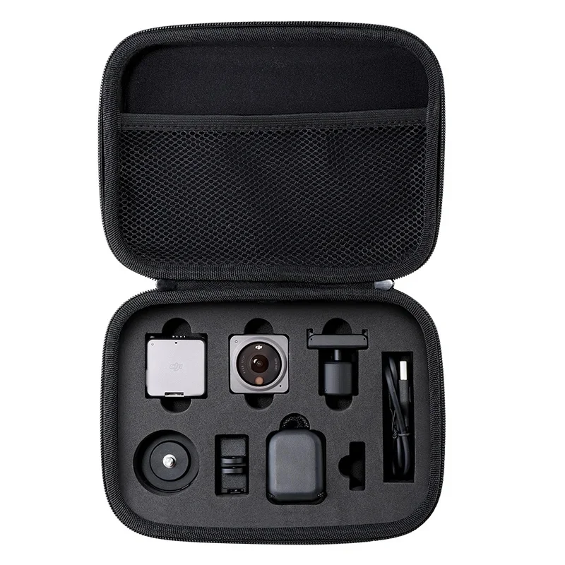 Torba Action 2 Przenośne etui Moduł baterii Magnetyczny kabel adaptera Wodoodporna torba na akcesoria do aparatu DJI Action 2 — zdjęcie produktu 7