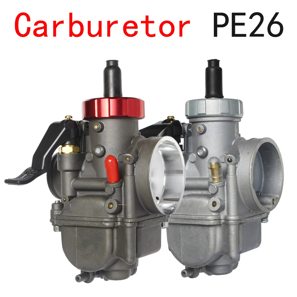 PE26 Motorcycle 26mm Carburetor NSR140 DASH Carburador For Keihin PE 26 Engine ATV Quad Pit Dirt