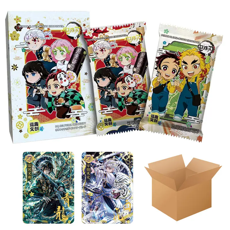 Wholesales Anime Demon Slayer Booster Box Collection Douqu Wenchuang Wave3 Adventures in a Different World Card Trading Card