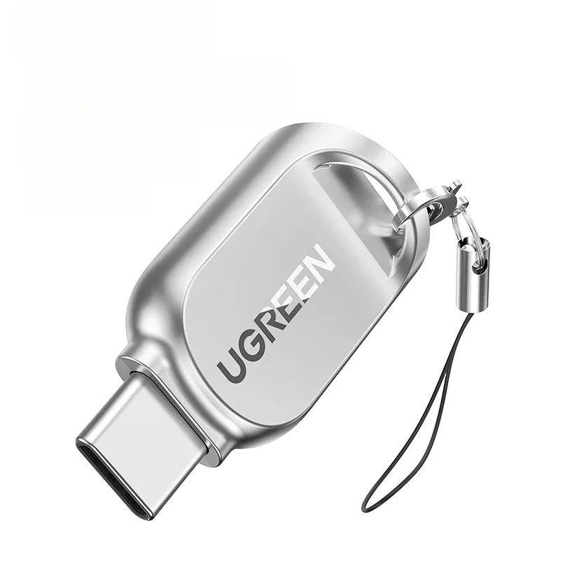 UGREEN Lecteur de carte USB-C à Micro SD TF carte OTG adaptateur pour ordinateur portable PC tablette téléphone Windows MacOS USB3.0 lecteur de carte mémoire