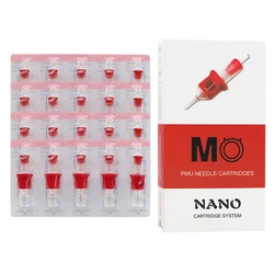 20Pcs 1RL/3RL/3RS MO PMU SMP Disposable Sterile Tattoo Eyebrow Cartridge Needles Supply Permanent Makeup Needles Round Liner