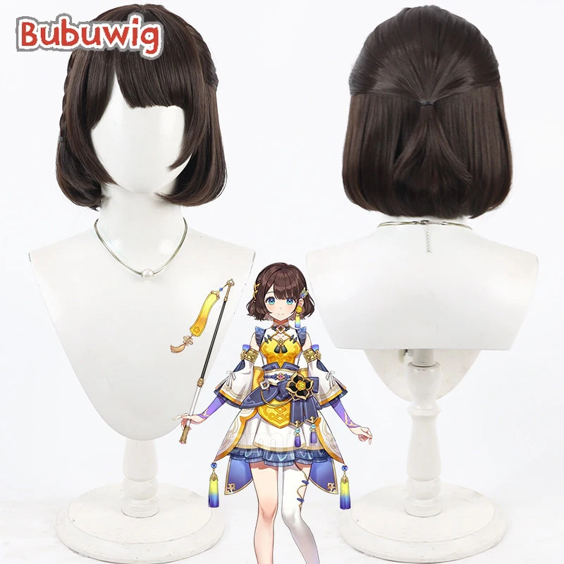 bubuwig-synthetic-hair-shiga-riko-cosplay-wigs-virtual-youtuber-shiga-riko-30cm-short-straight-brown-bobo-wig-heat-resistant