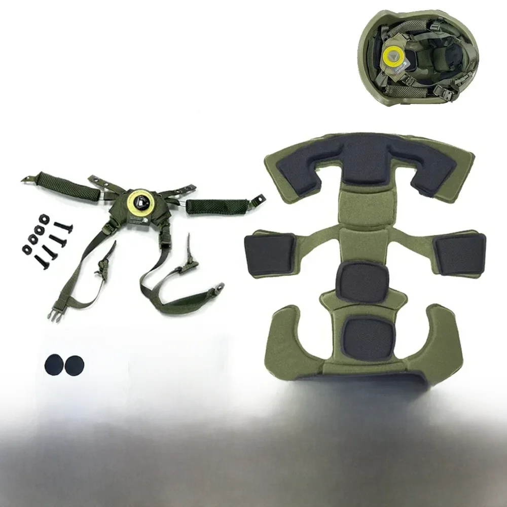 Système de Suspension pour casque tactique, lanière de Suspension, sangle de menton pour l'équipe Wendy FAST MICH, accessoires pour casque tactique