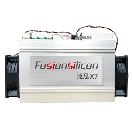 Imagem -02 - Dash Usado Mineiro Fusionsilicon x7 262g X11 Asic Mineiro com Traço Psu Mineração Melhor do Que Stu-u6 Innosilicon a5 a6 Antminer d7 d5