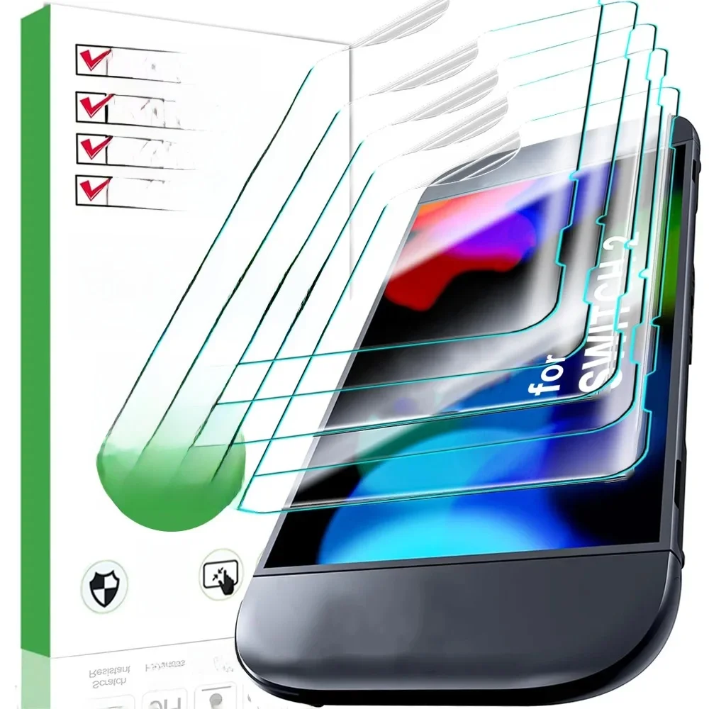 Film Hydrogel pour Console de jeux Nintend Switch 2/Switch Lite/Switch Oled, protecteur d'écran pour Switch, Films souples anti-rayures en PET