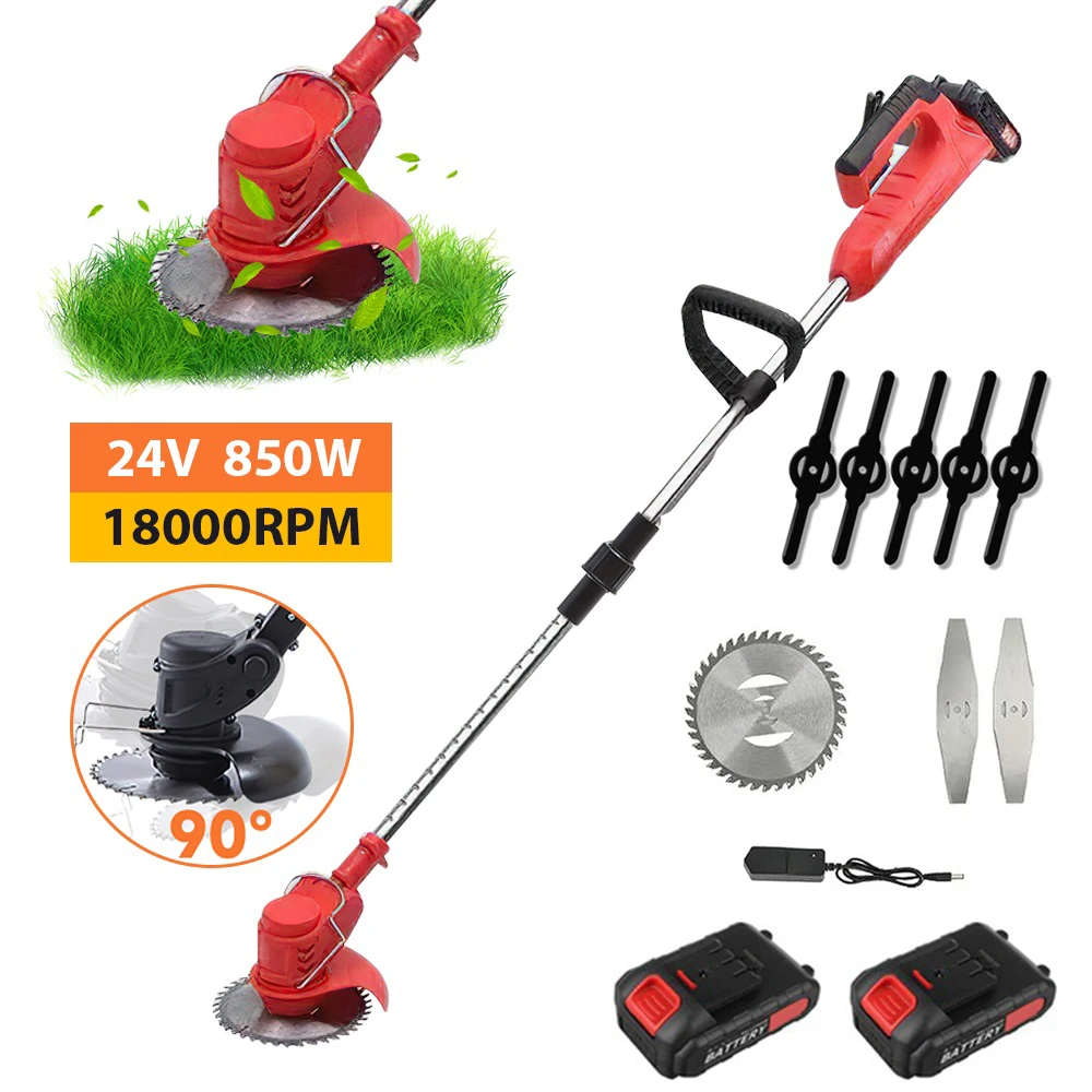 850W tosaerba elettrico portatile tagliaerba elettrico 18000RPM decespugliatore da giardino