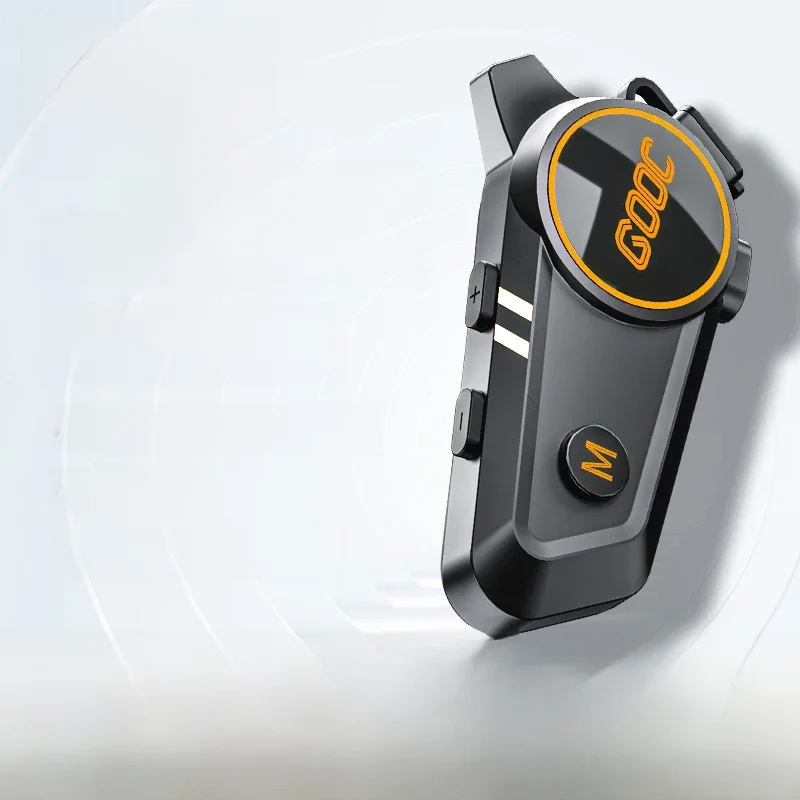 Casque de moto Surround 3D, basses lourdes, stéréo, Bluetooth, appel mains libres, étanche IPX7, avec lumière ambiante tricolore